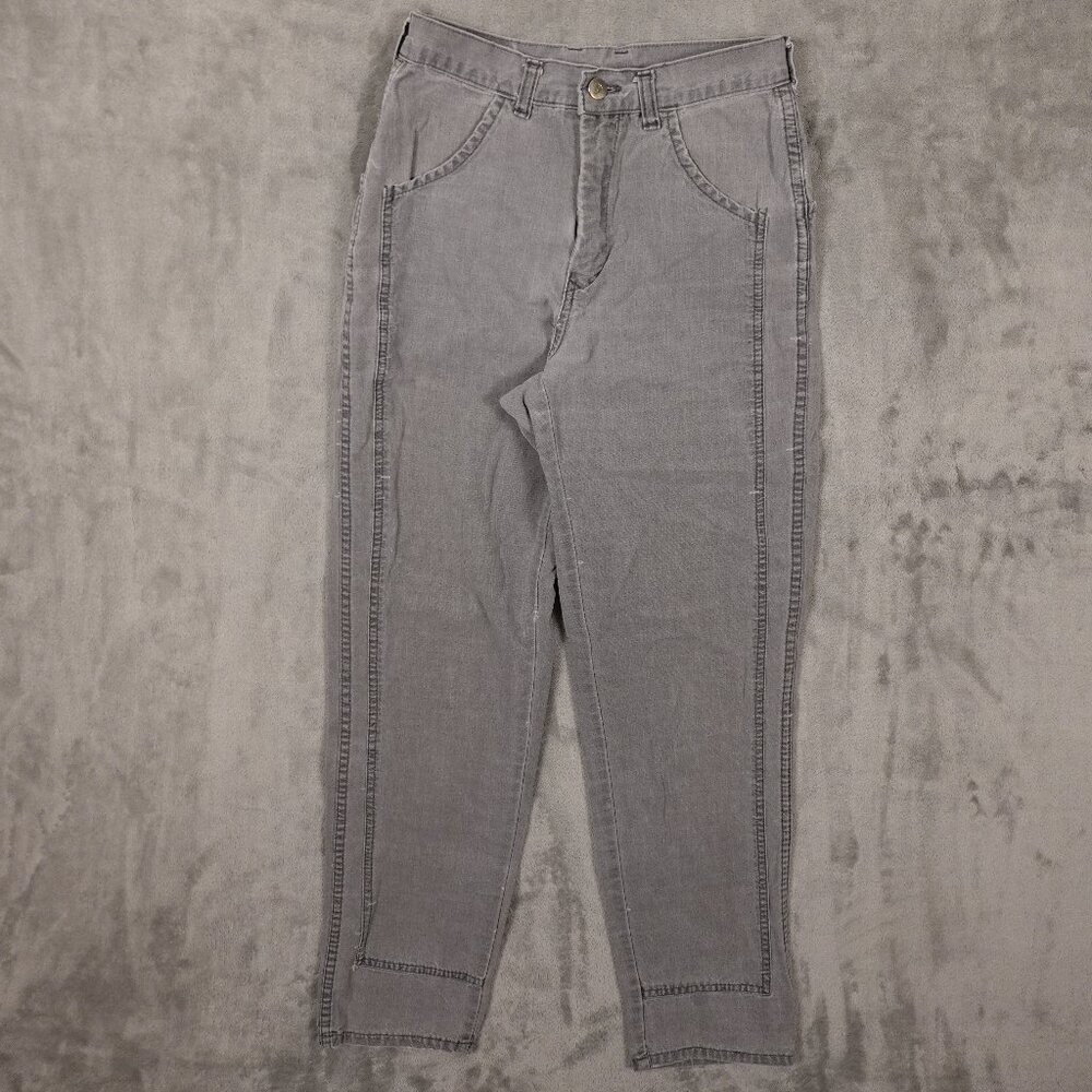 Vintage Patagonia high rise tapered jean women's 2 gray‎ denim